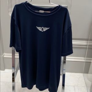 NAVY SHORT SLEEVE OLYMPIC CLUB LOGO T-SHIRT